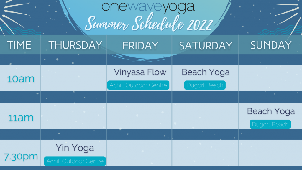 Our Schedule, Waves Yoga Studio